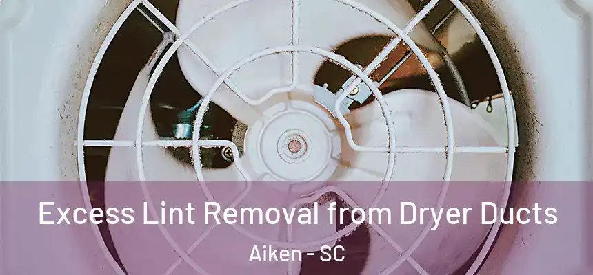 Excess Lint Removal from Dryer Ducts Aiken - SC