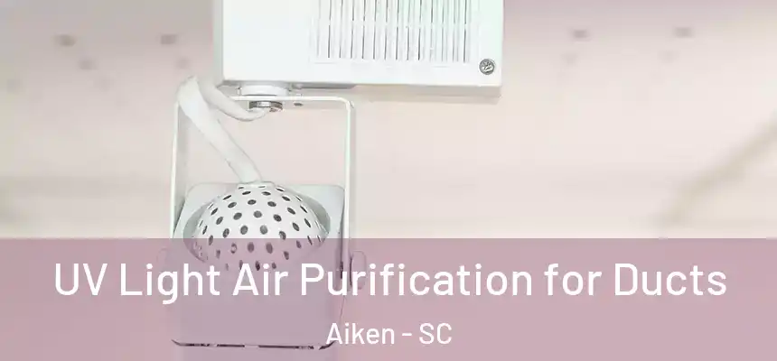 UV Light Air Purification for Ducts Aiken - SC